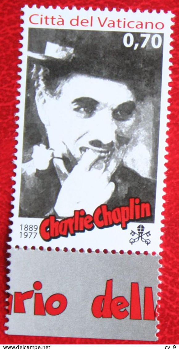 Charlie Chaplin 2014 Mi 1813 Yv 1659 POSTFRIS / MNH / ** VATICANO VATICAN - Neufs