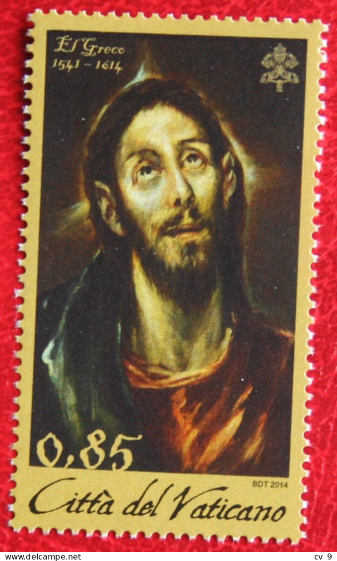 El Greco 2014 Mi 1806 Yv 1660 POSTFRIS / MNH / ** VATICANO VATICAN - Nuevos