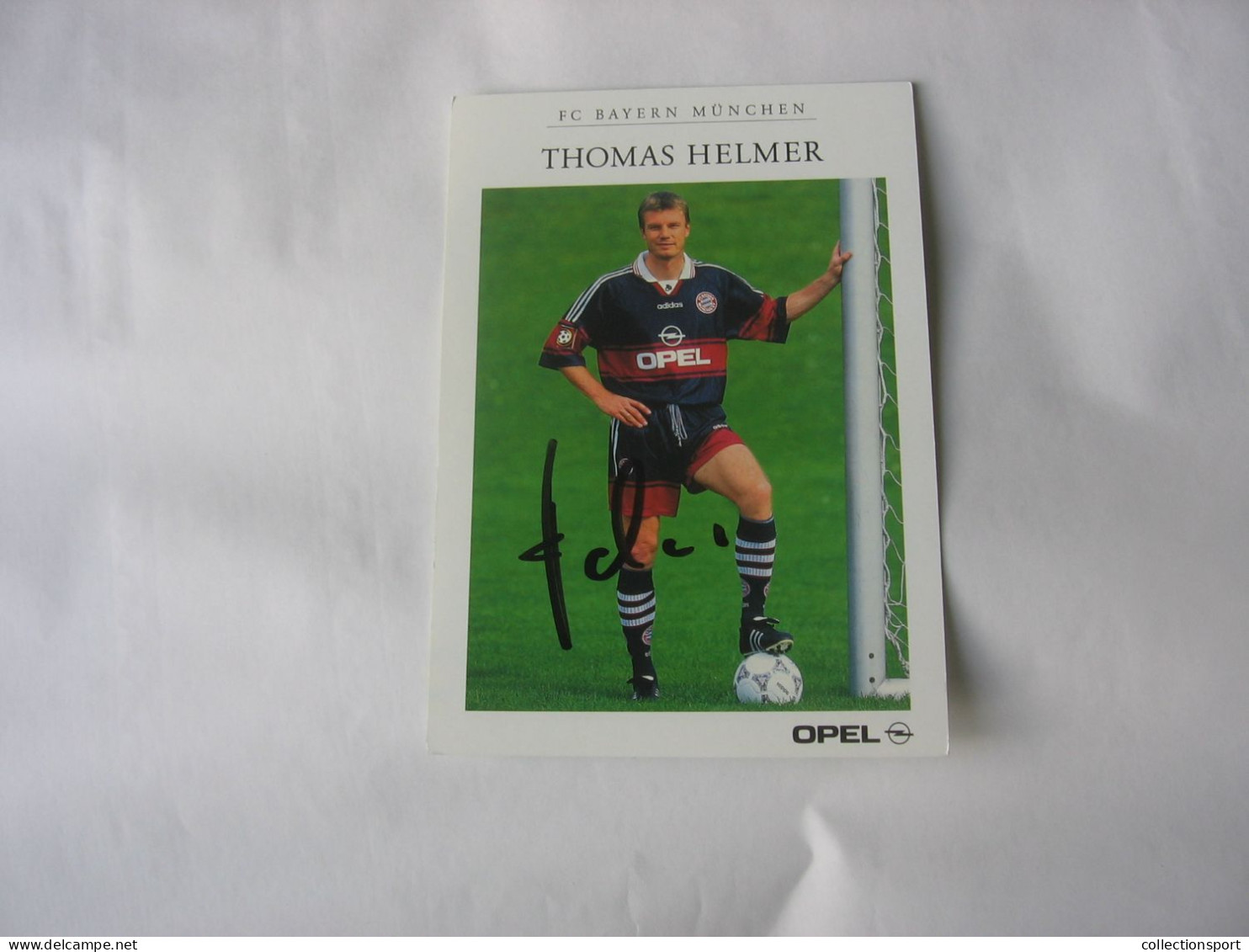 Football -  Autographe Thomas Helmer - Handtekening