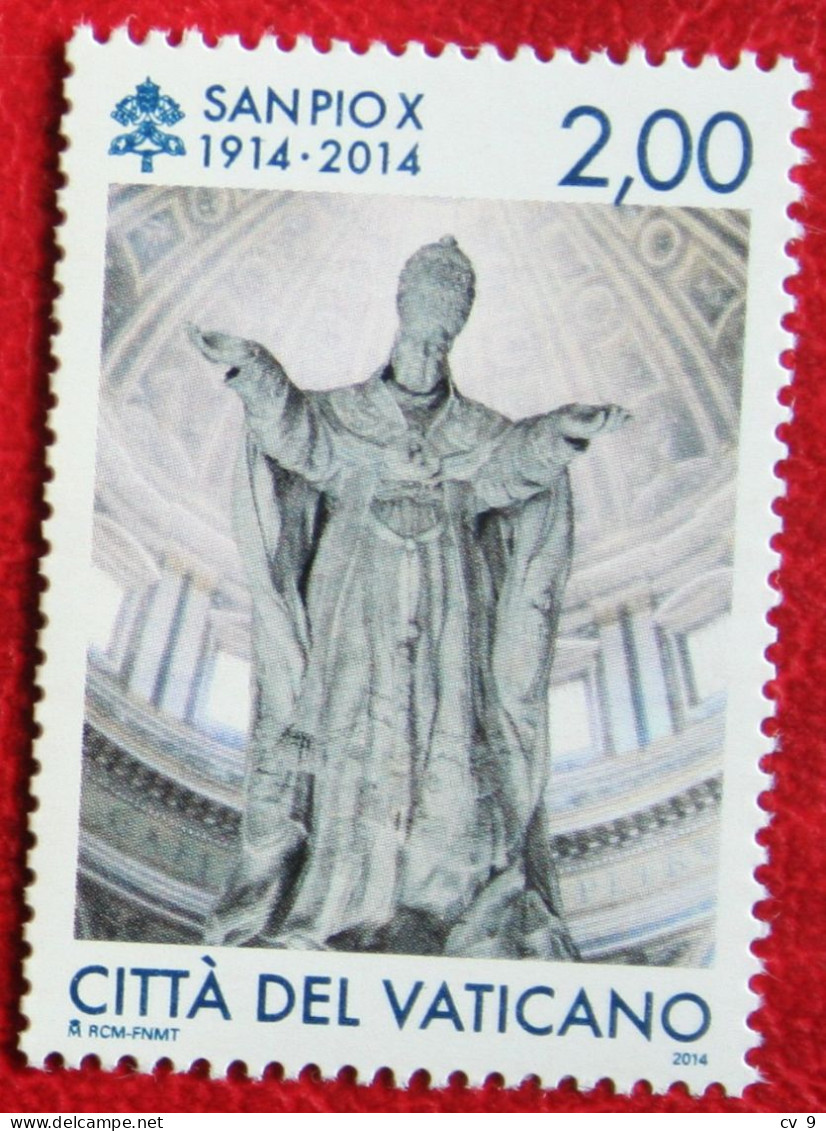 Pope Pius X 2014 Mi 1816 Yv 1668 POSTFRIS / MNH / ** VATICANO VATICAN - Nuovi