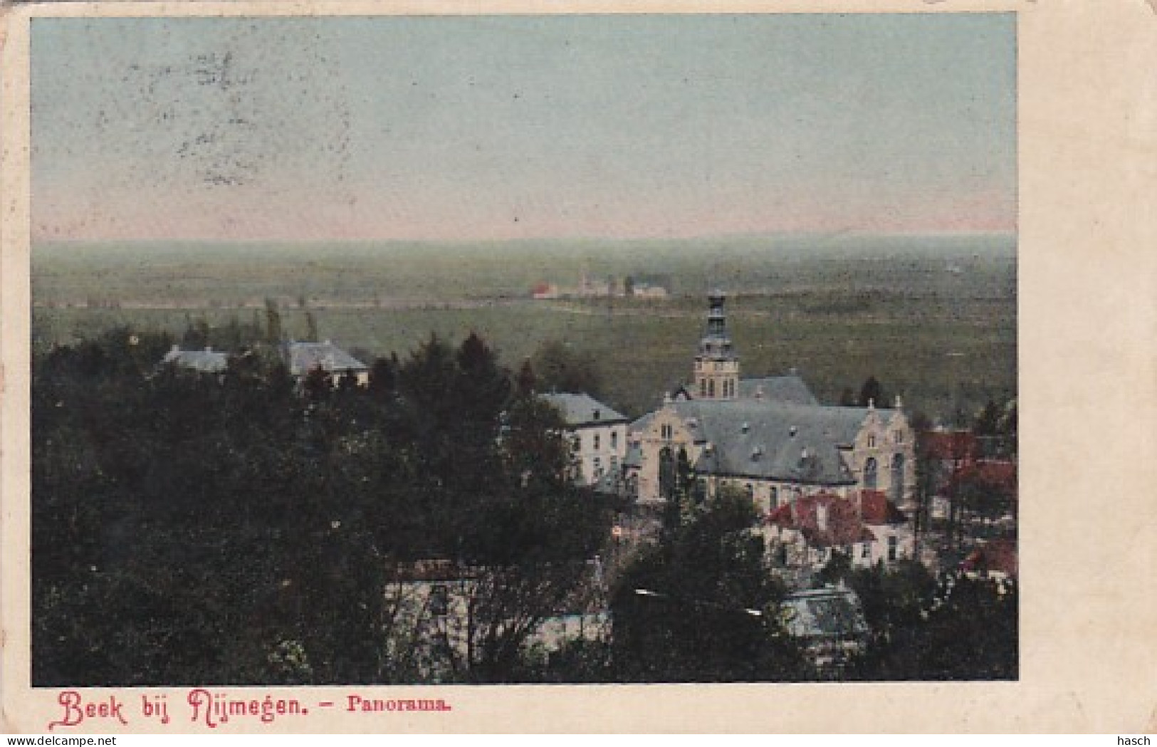 481214Beek Bij Nijmegen, Panorama. – 1907. (zie Hoeken) - Nijmegen