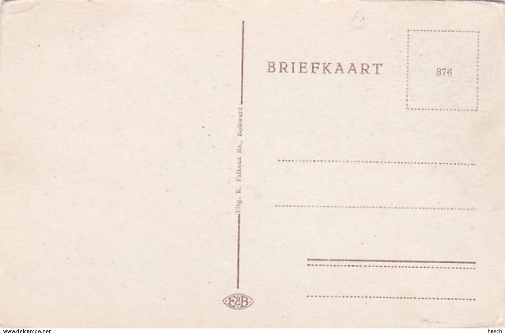 481224Bolsward, Stadhuis. (zie Hoeken En Randen) - Bolsward