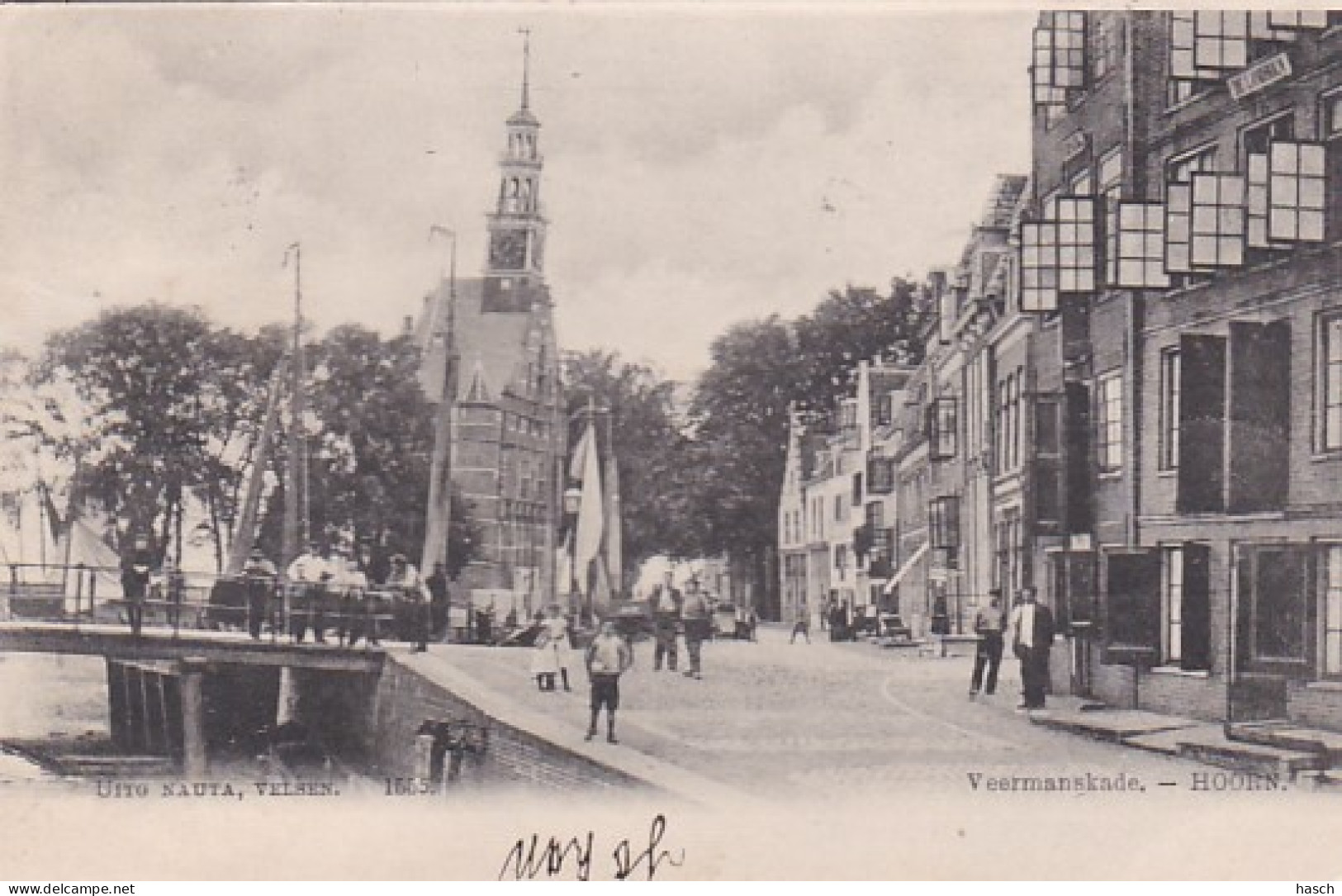 481248Hoorn, Veermanskade. – 1904. - Hoorn