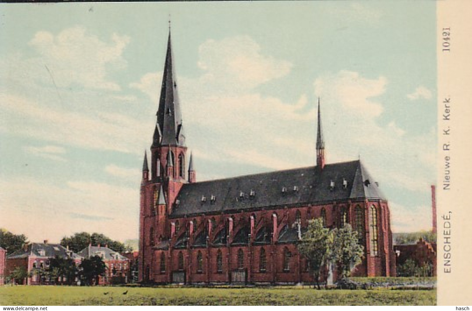 481292Enschede, Nieuwe R. K. Kerk. - Enschede