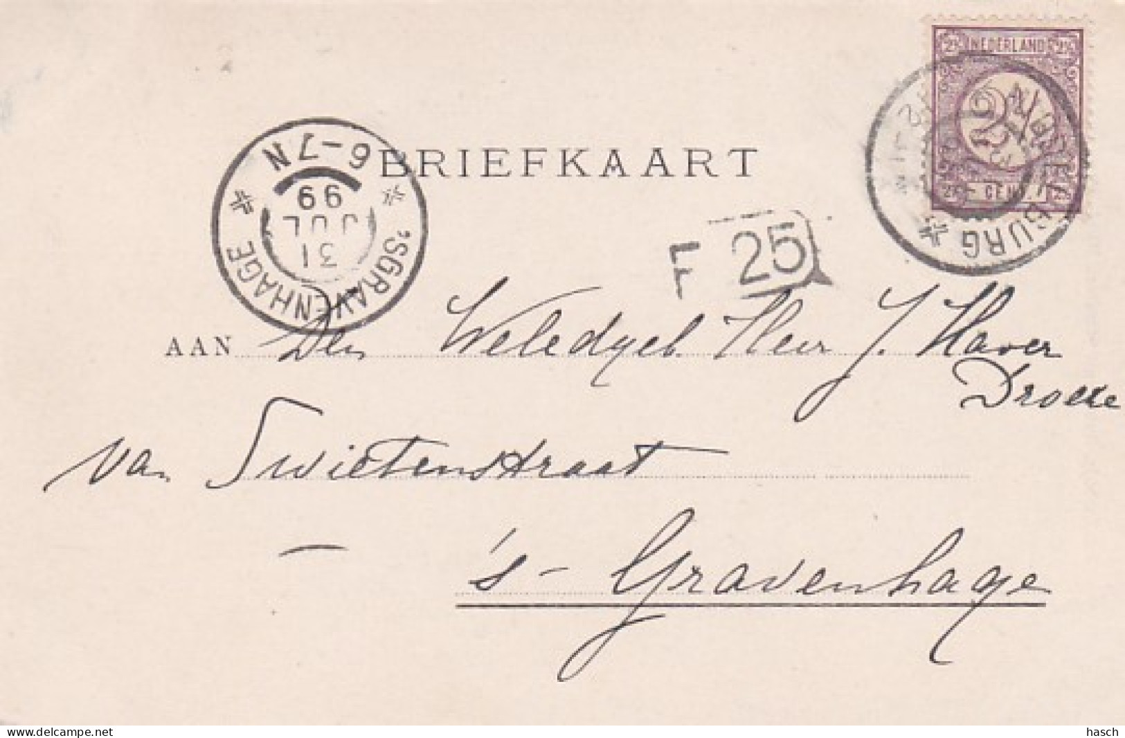 481299Middelburg, Abdij. – 1899. - Middelburg