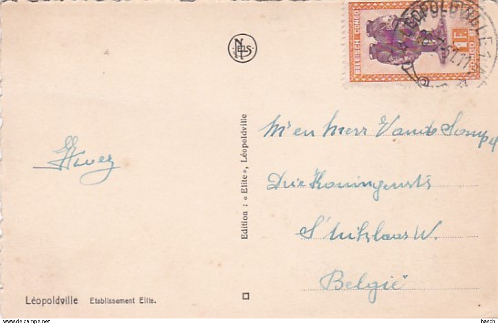 4812144Léopoldville, Etablissement Elite. – 1951.  - Kinshasa - Leopoldville (Leopoldstadt)