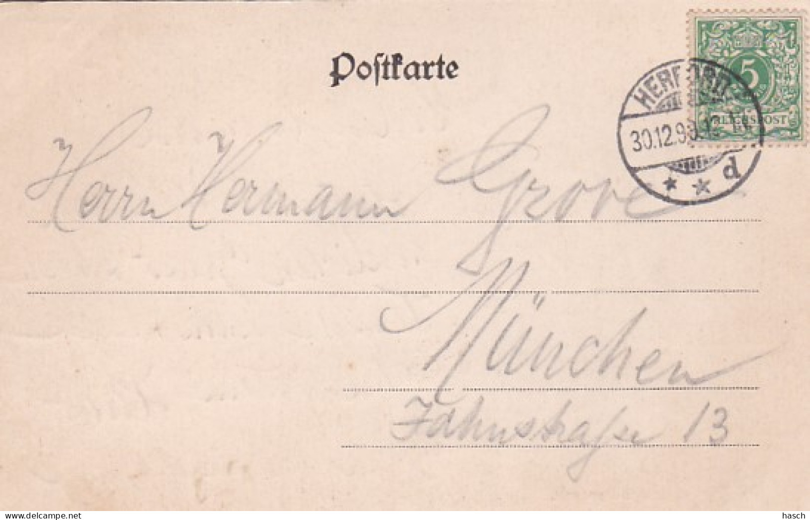 4812567Gruss Aus Herford, Wittekind Denkmal. – 1899.  - Herford