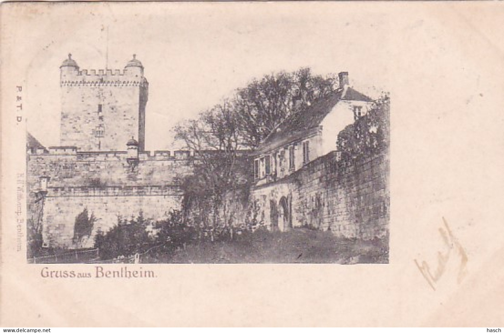 4812600Gruss Aus Bentheim. – 1902. - Bad Bentheim