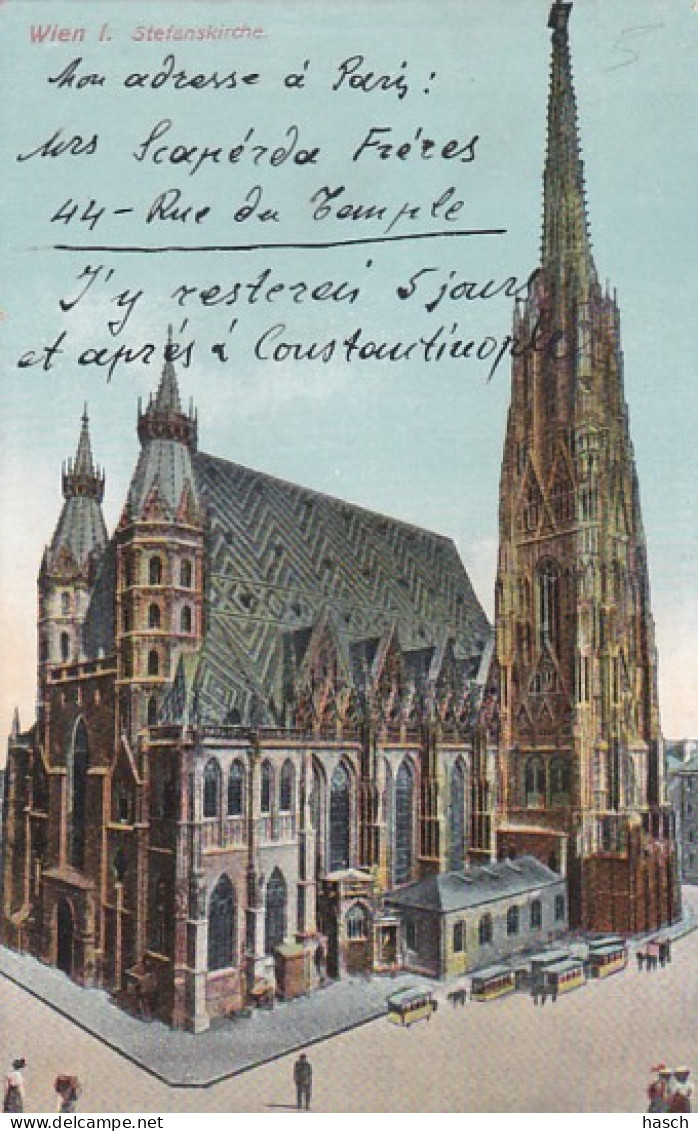 4812670Wien, Stefanskirche. – 1913.  - Églises