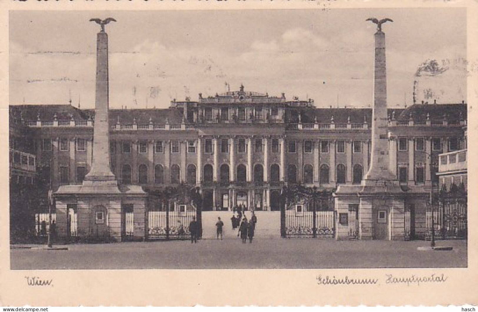 4812671Wien, Schonbrumm Hauptportal. – 1937. - Schloss Schönbrunn
