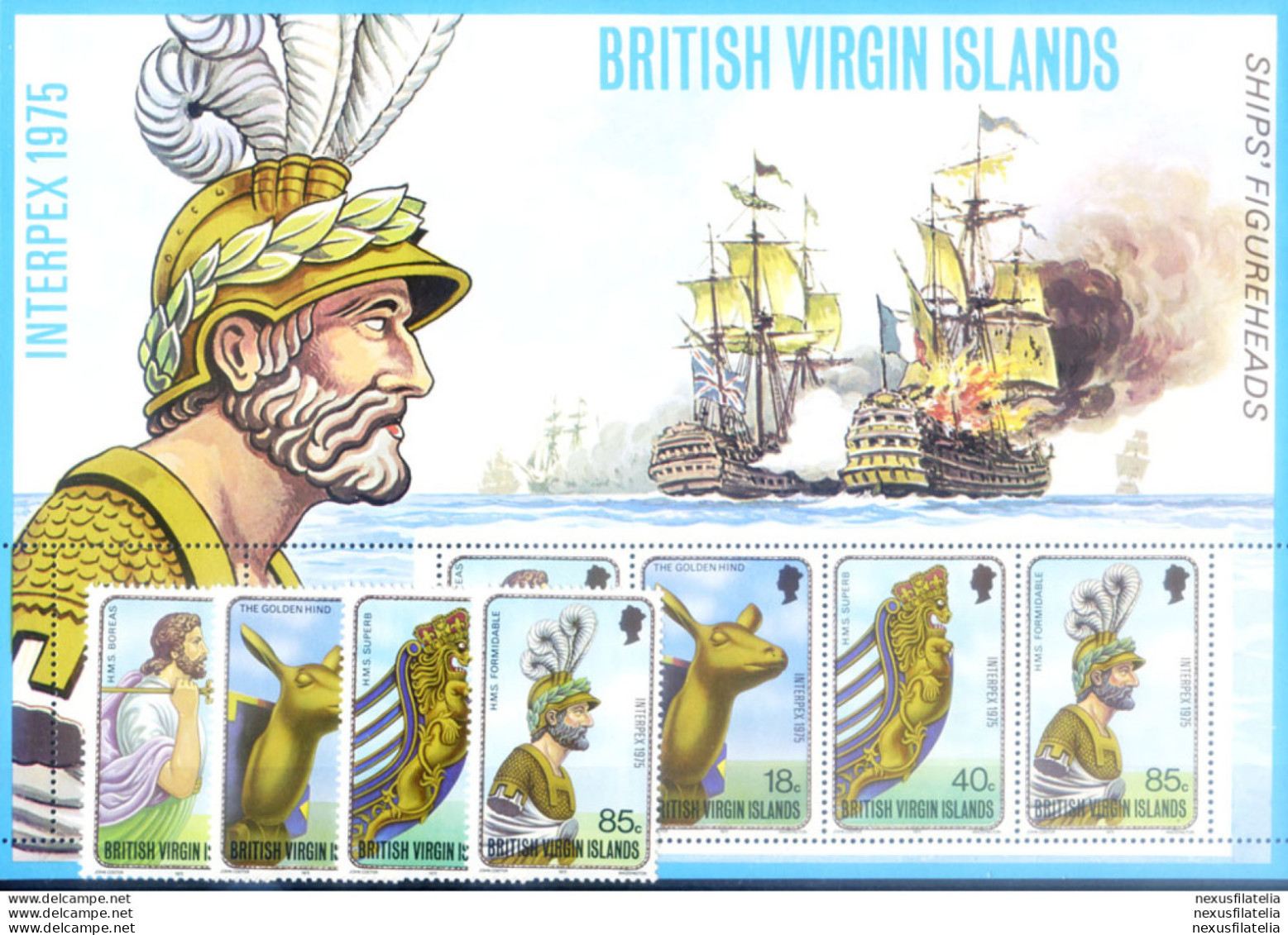 "Interpex 1975". - British Virgin Islands
