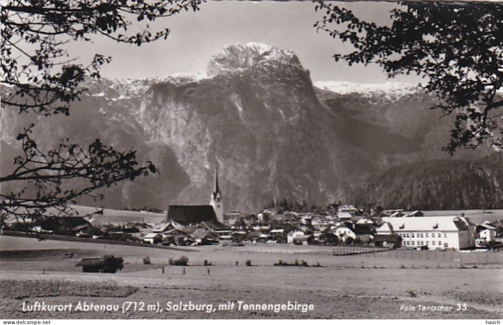 4812833Luftkurort Abtenau, Salzburg Mit Tennengebirge. – 1967. (Echte Forografie) - Abtenau