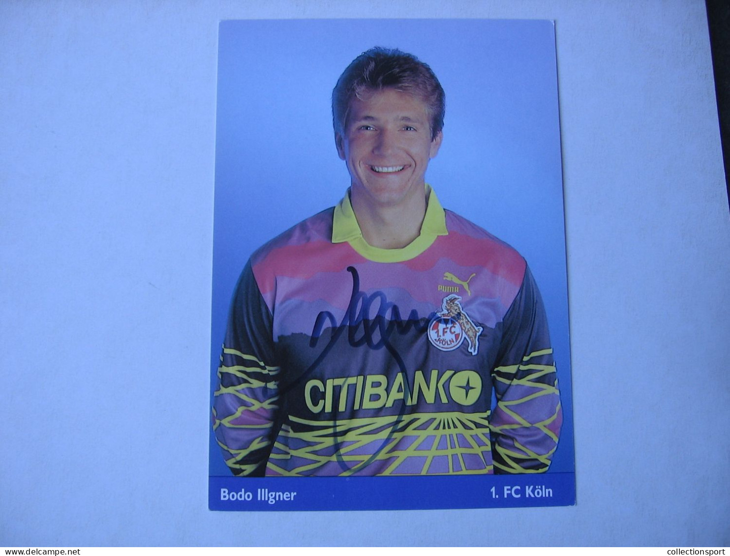 Football -  Autographe Bodo Illgner - Handtekening