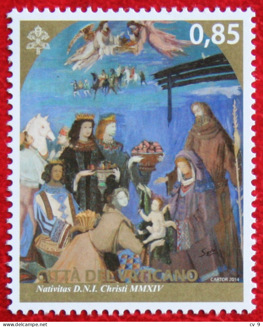 Christmas Kerst Noël Weihnachten 2014 Mi 1826 Yv 1675 POSTFRIS / MNH / ** VATICANO VATICAN - Unused Stamps