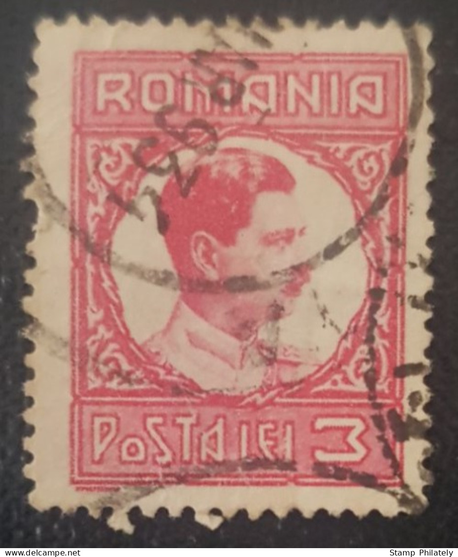 Romania 3L Used Stamp King Carol - Gebruikt