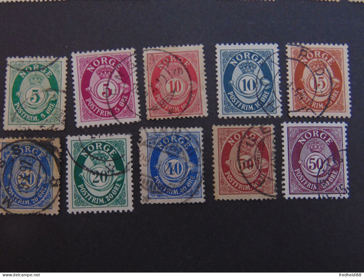 Très Beau Petit Lot De Timbres D'usage Courant Oblitérés (3 Photos) - Verzamelingen