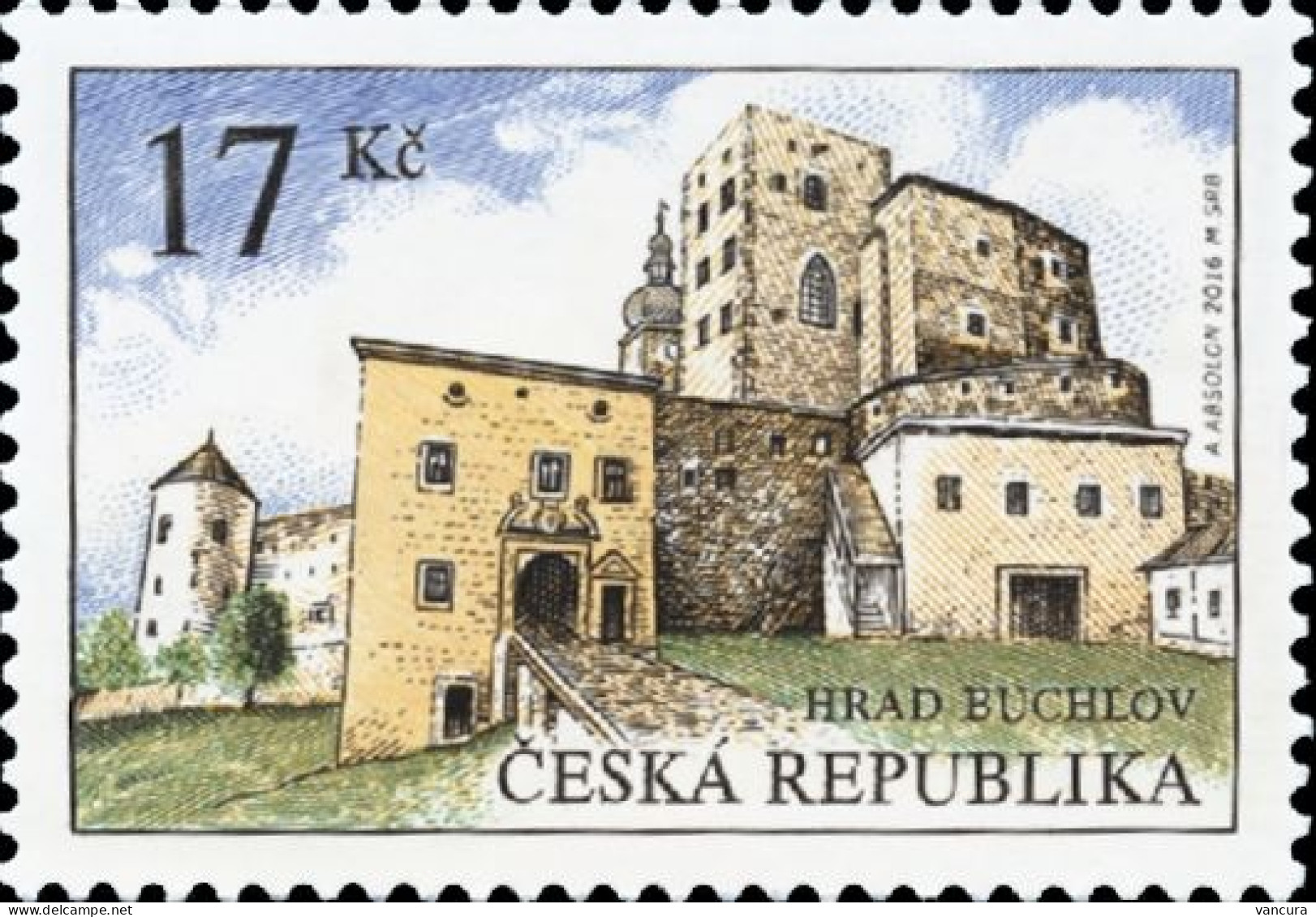 **  881 Czech Republic Buchlov Castle 2016 - Castelli