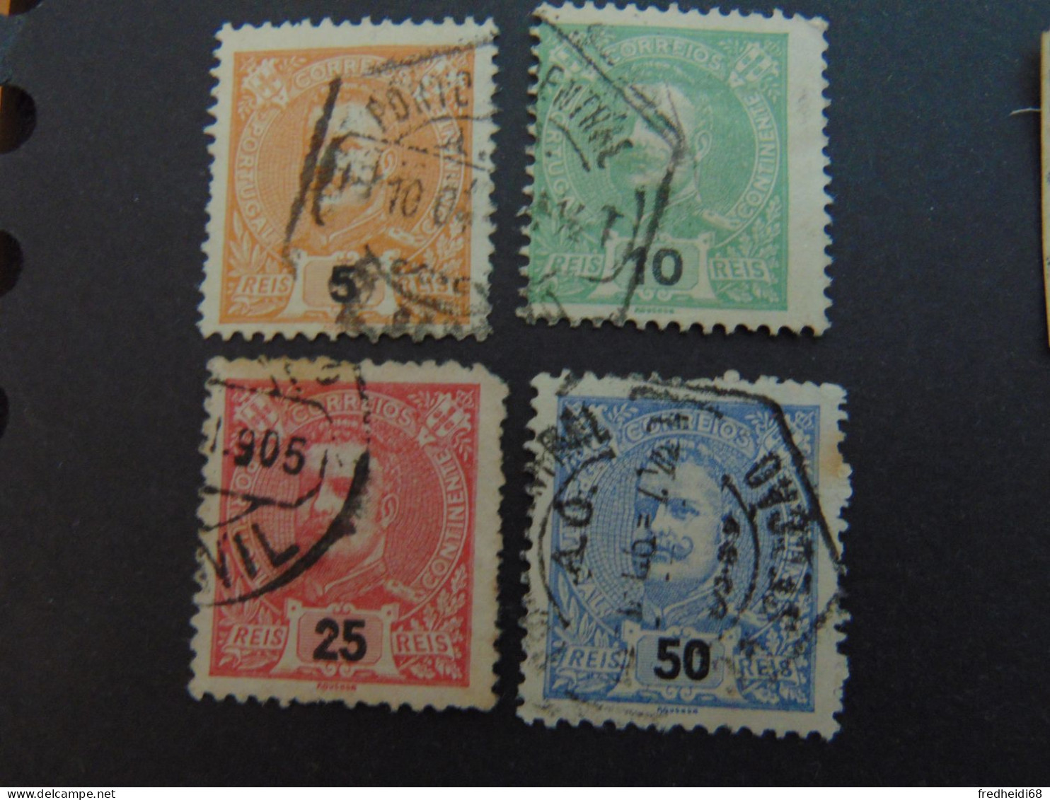 Très Beau Petit Lot De Timbres D'usage Courant Oblitérés (2 Photos) - Verzamelingen