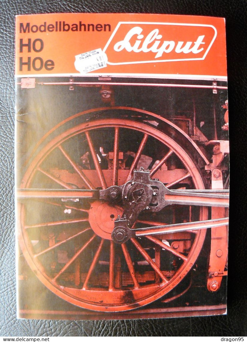 Catalogue Liliput : Modelbahnen - HO - HOe - Avec Tarifs - Allemagne - 1971 - Französisch