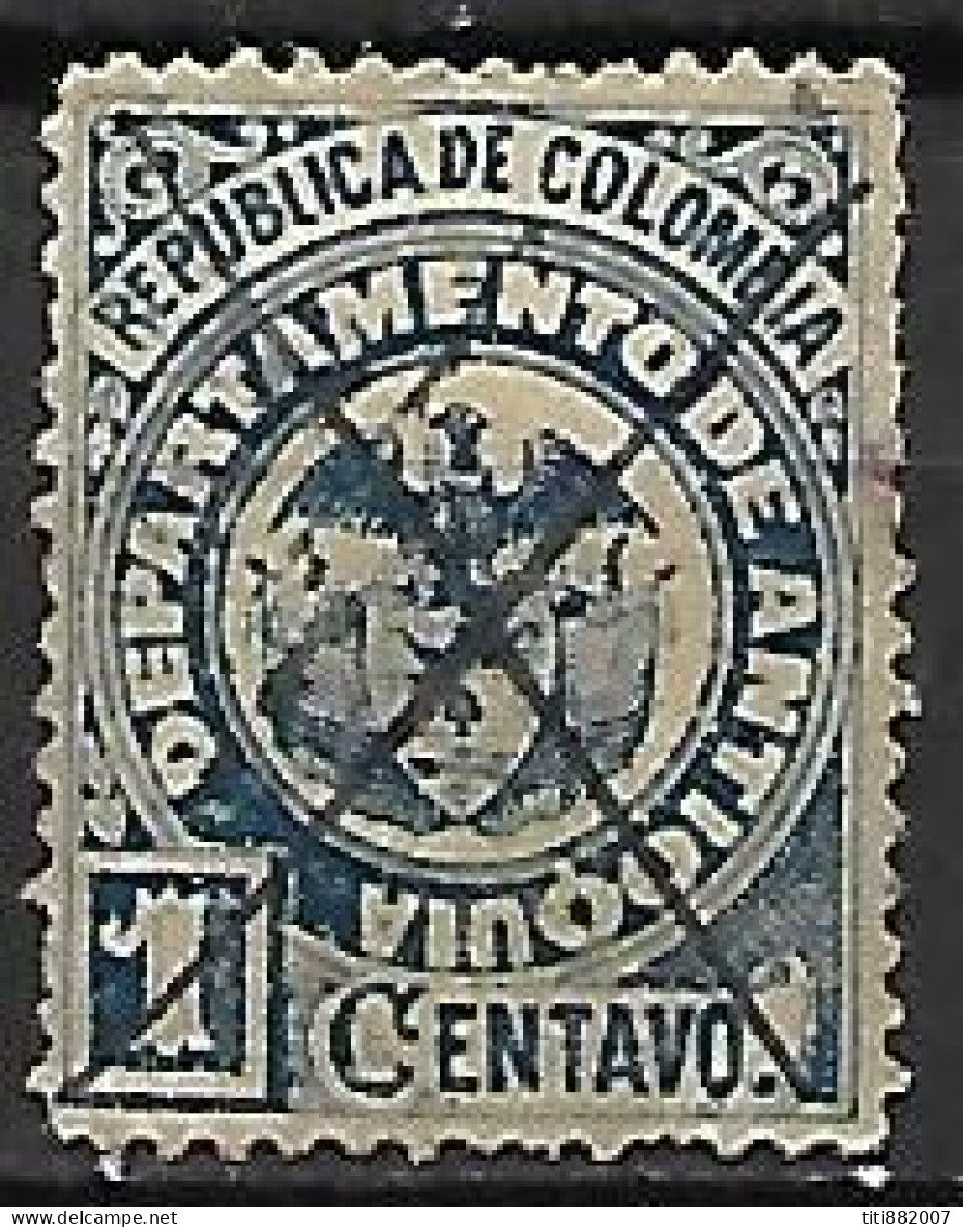 COLOMBIE   -  ANTIOQUIA  -   1891 .  Y&T N° 75 Oblitéré - Colombia