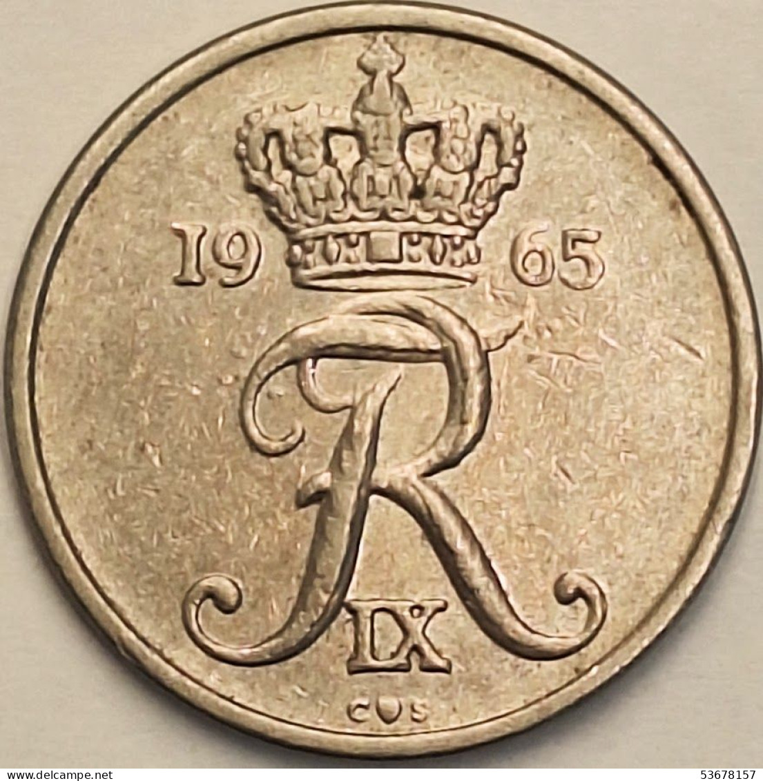 Denmark - 10 Ore 1965, KM# 849.1 (#3739) - Dinamarca