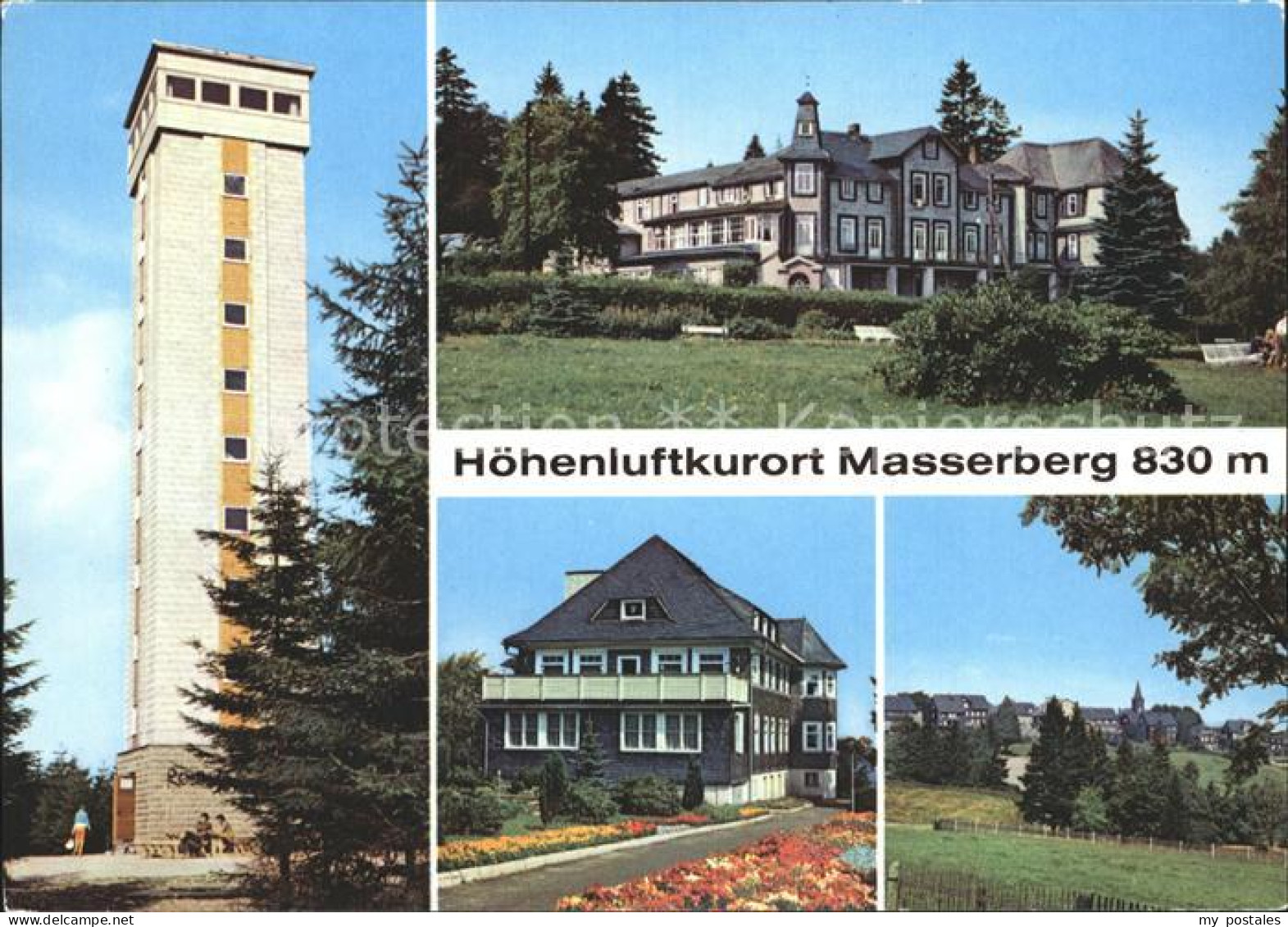 72289554 Masserberg Neue Rennsteigwarte Hotel Kurhaus  Masserberg - Masserberg