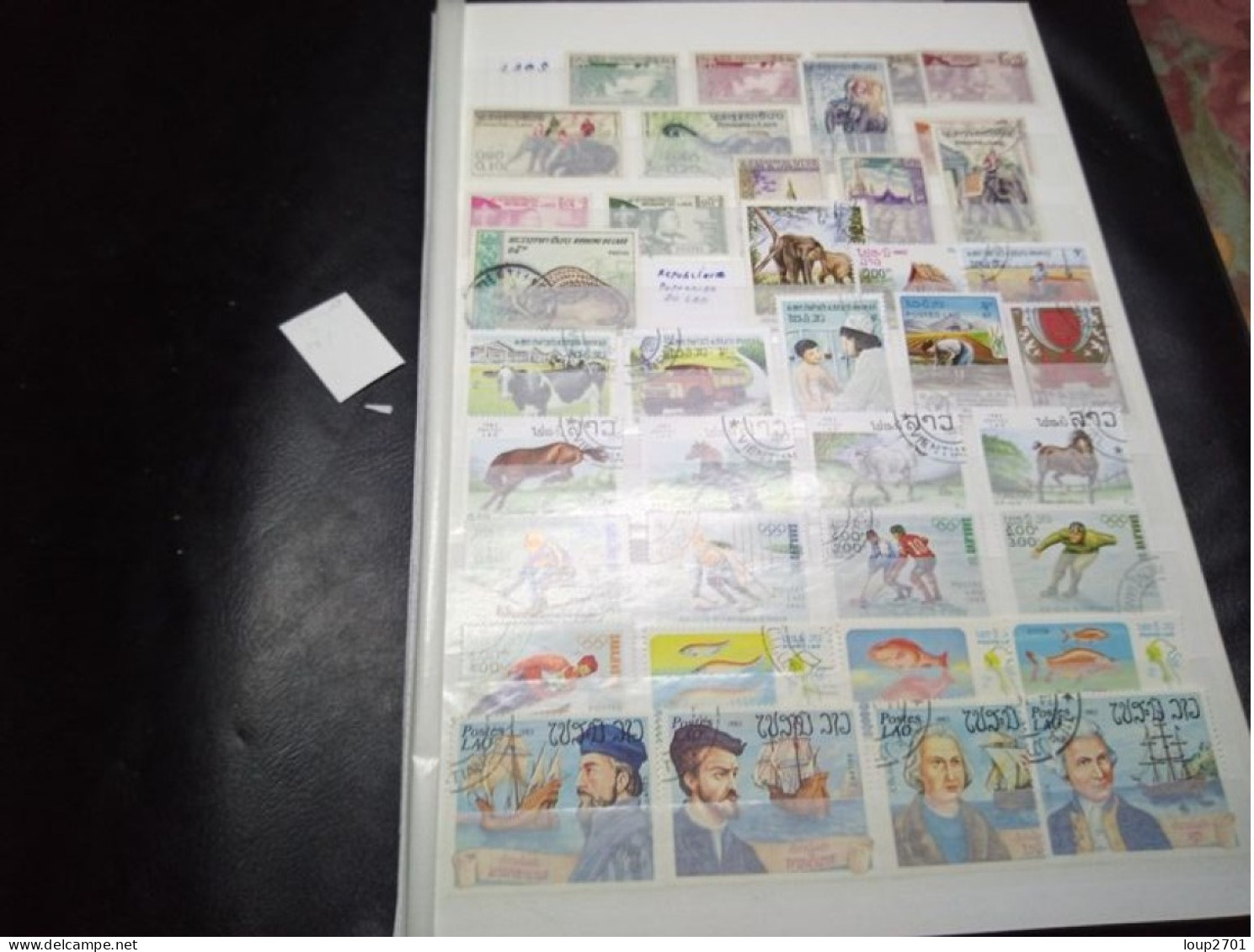 DM779 LOT FEUILLES COLONIES N / O A TRIER COTE++ DEPART 10€ - Collections (en Albums)