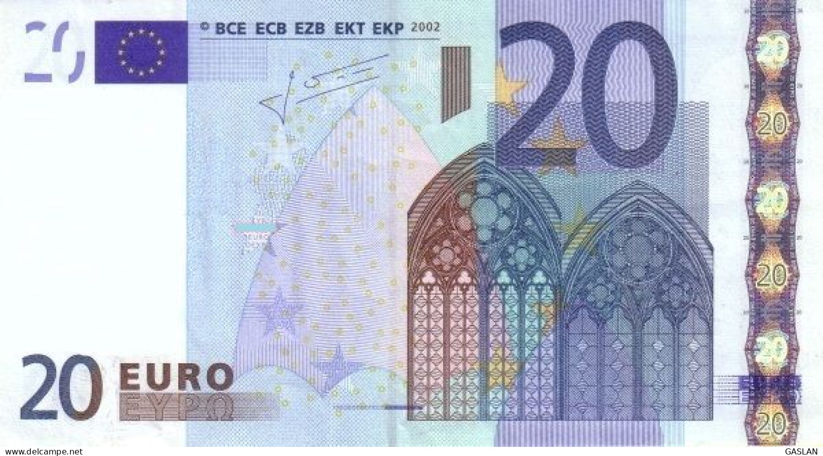 SPAIN 20 V M021 M022 UNC TRICHET ONLY ONE CODE - 20 Euro