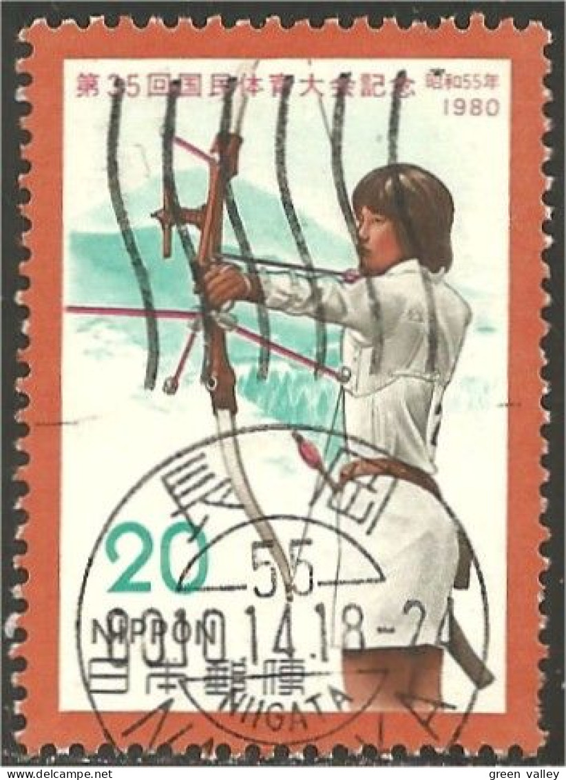 526 Japon Arc Archer Arch Bow Fleche Olympics (JAP-482) - Tir à L'Arc