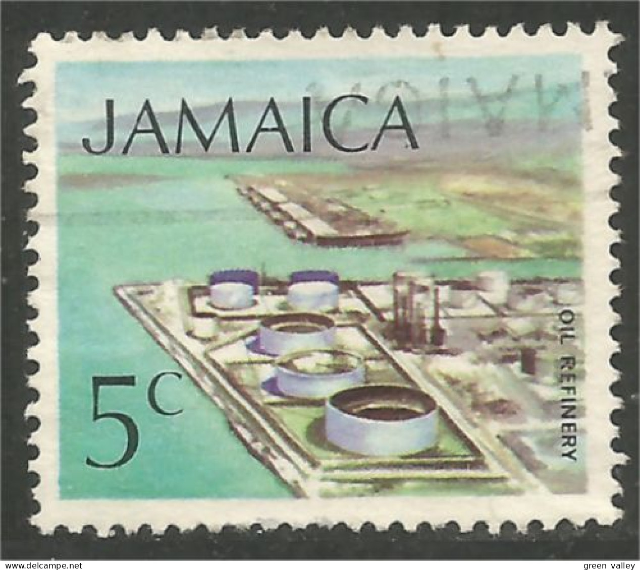 524 Jamaica Oil Refinery Raffinerie Pétrole (JAM-164) - Petrolio