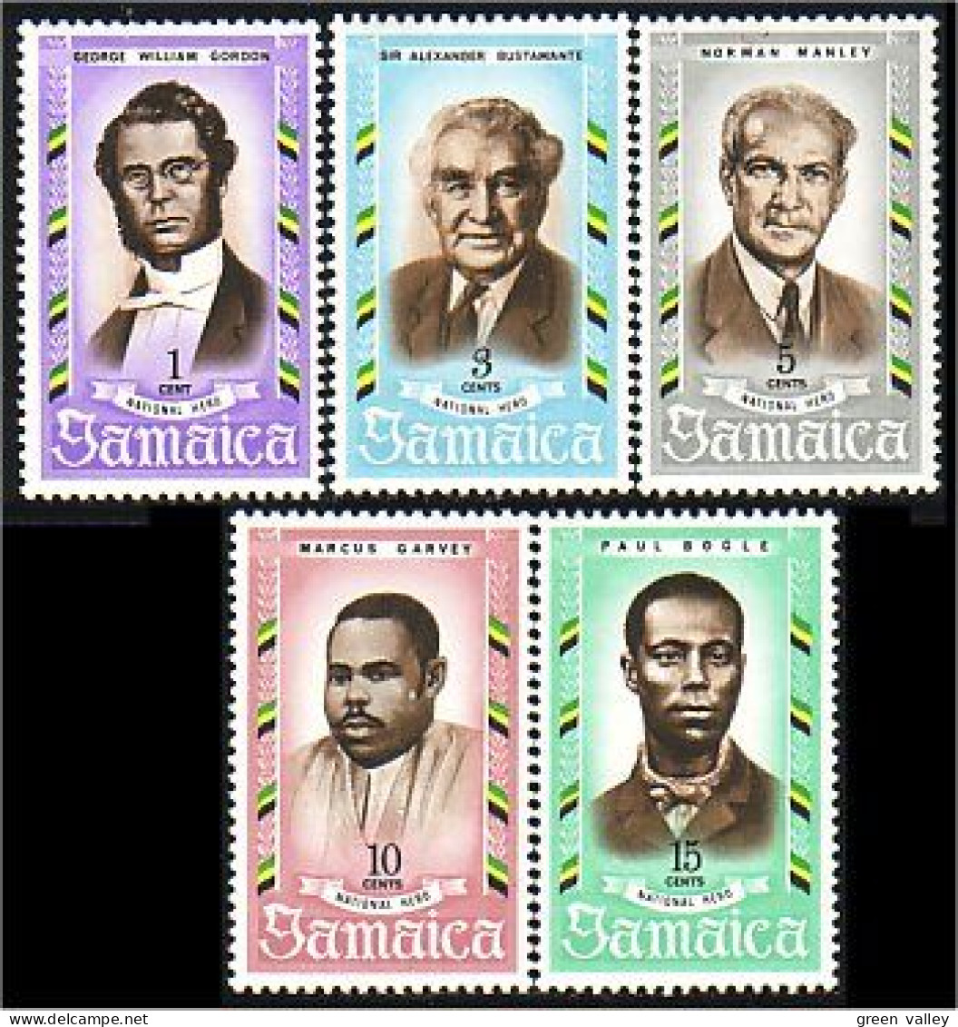 524 Jamaica Heros National Hero MNH ** Neuf SC (JAM-48) - Jamaica (1962-...)