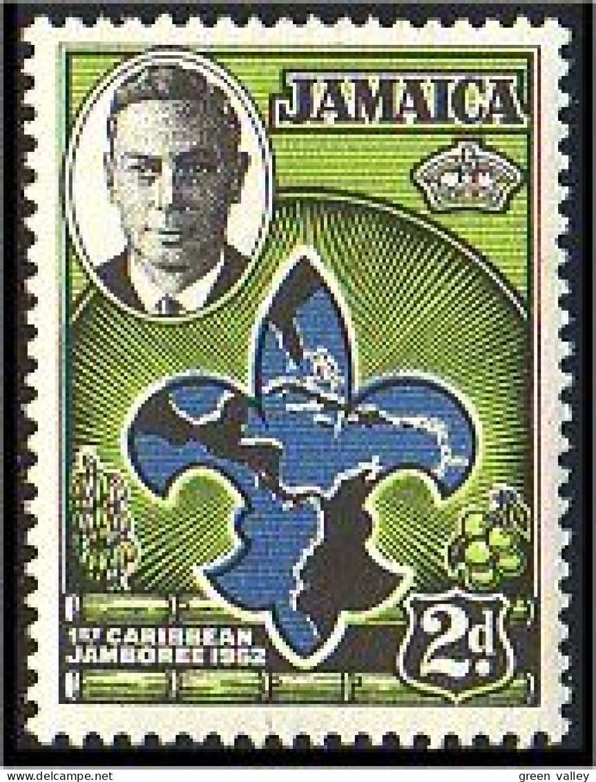 524 Jamaica 2d Scouts MH * Neuf (JAM-14b) - Jamaica (1962-...)