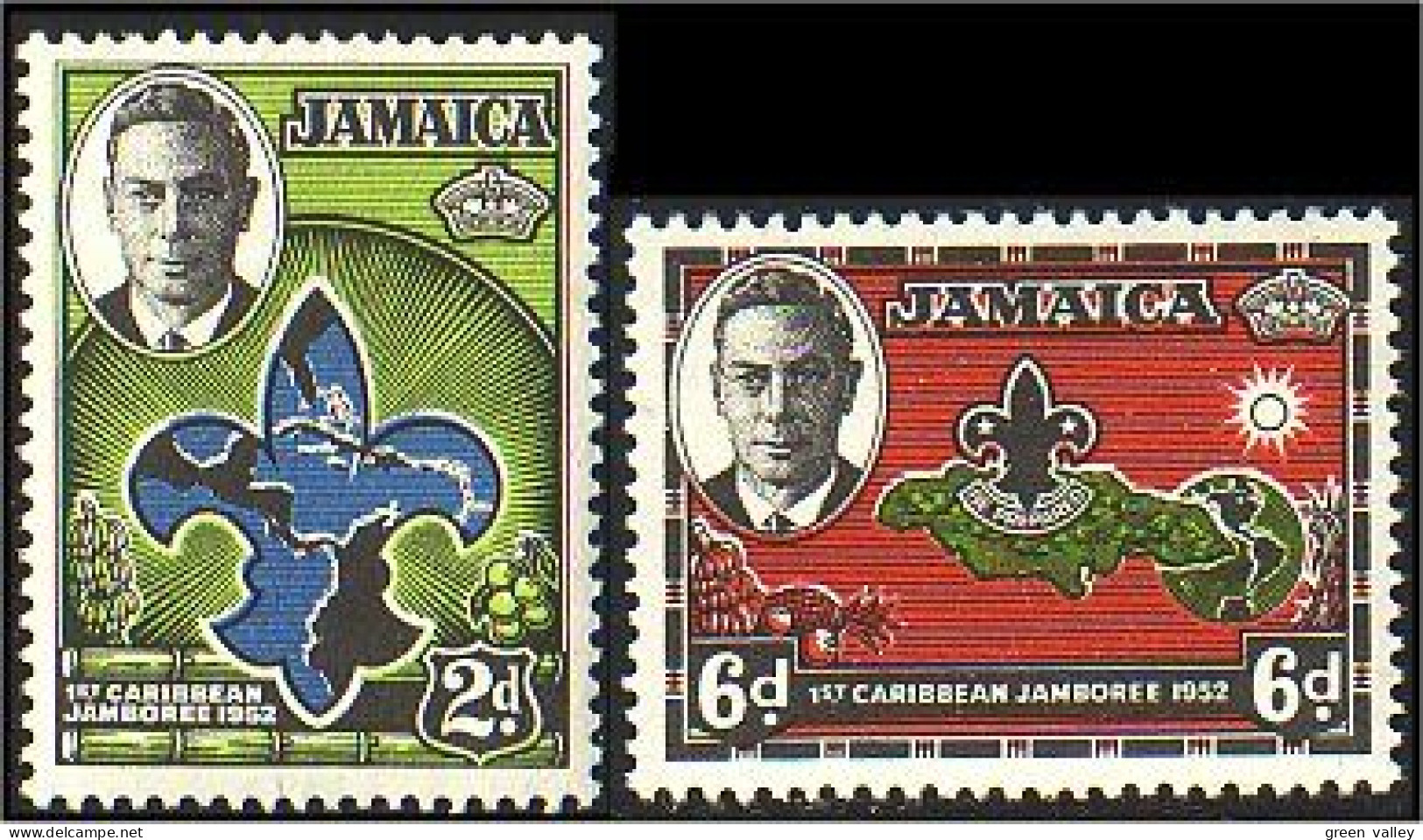 524 Jamaica Scouts MH * Neuf CH (JAM-13a) - Jamaica (1962-...)