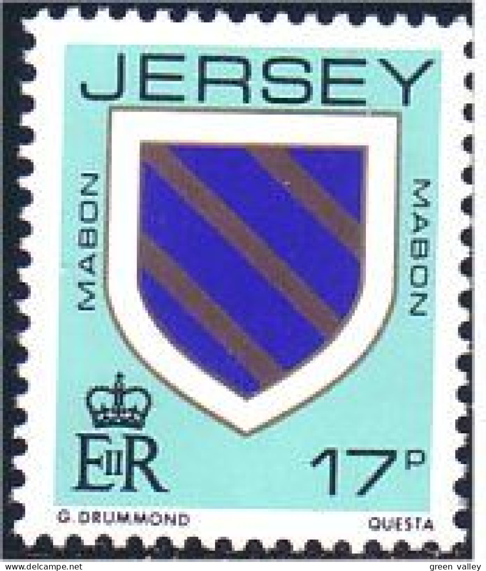 528 Jersey Armoiries Mabon Coat Of Arms MNH ** Neuf SC (JER-32) - Timbres