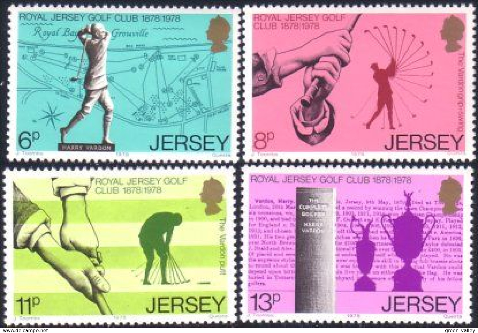 528 Jersey Golf MNH ** Neuf SC (JER-21b) - Golf