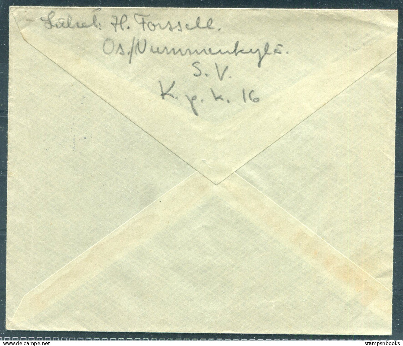 WW2 Finland Kenttapostia Censor Cover  - Briefe U. Dokumente