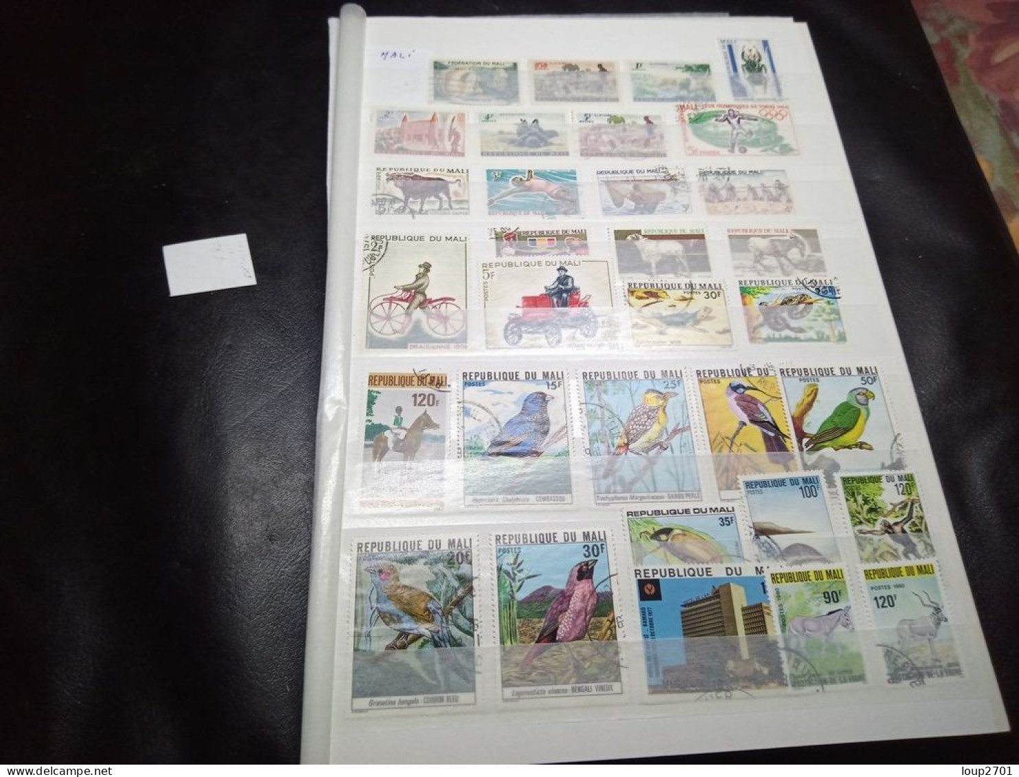 DM784 LOT FEUILLES COLONIES N / O A TRIER COTE++ DEPART 10€ - Collections (en Albums)