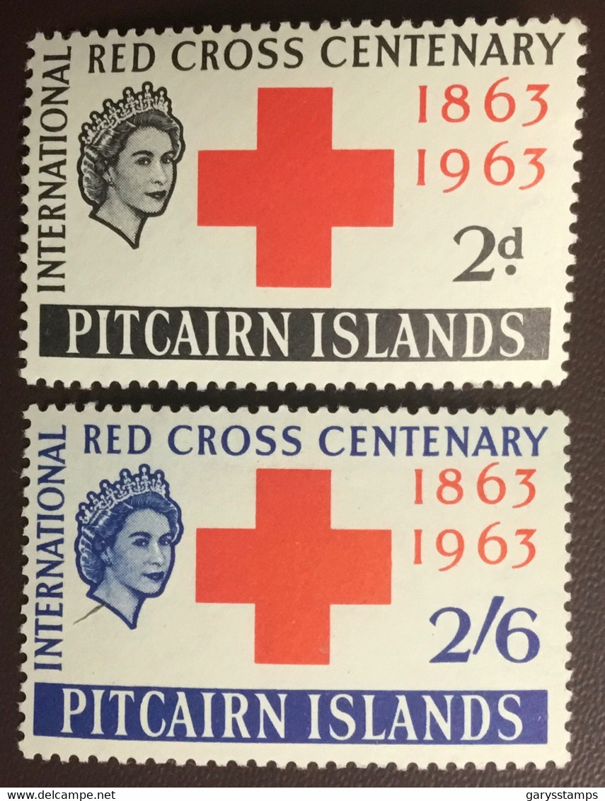 Pitcairn Islands 1963 Red Cross MLH - Pitcairn Islands