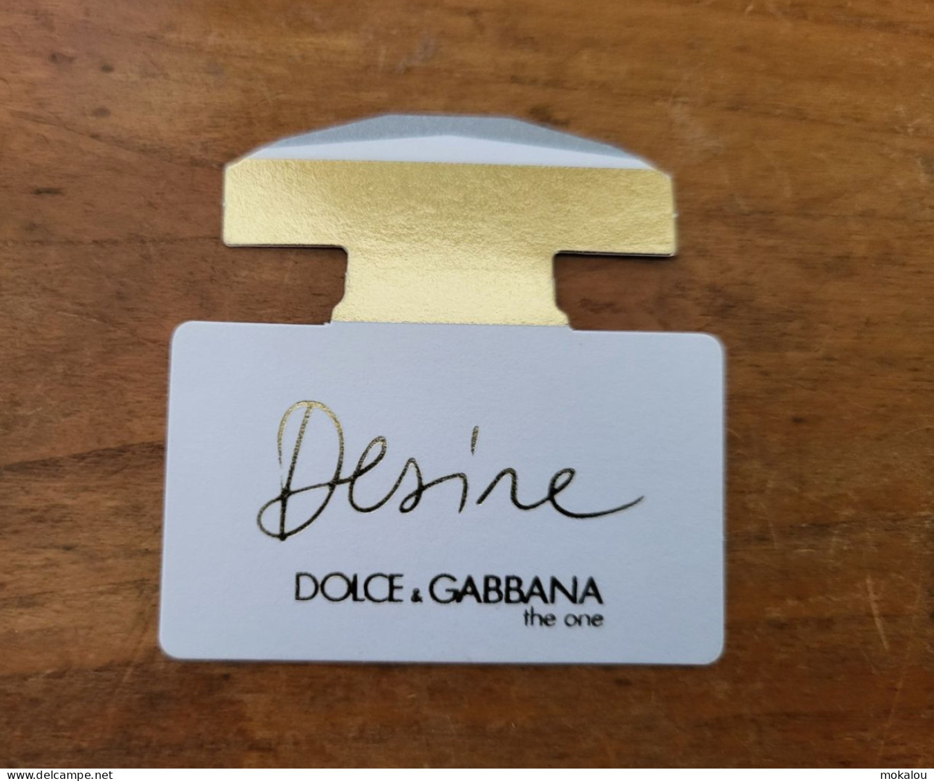 Carte Dolce & Gabbana The One Desire - Modern (ab 1961)