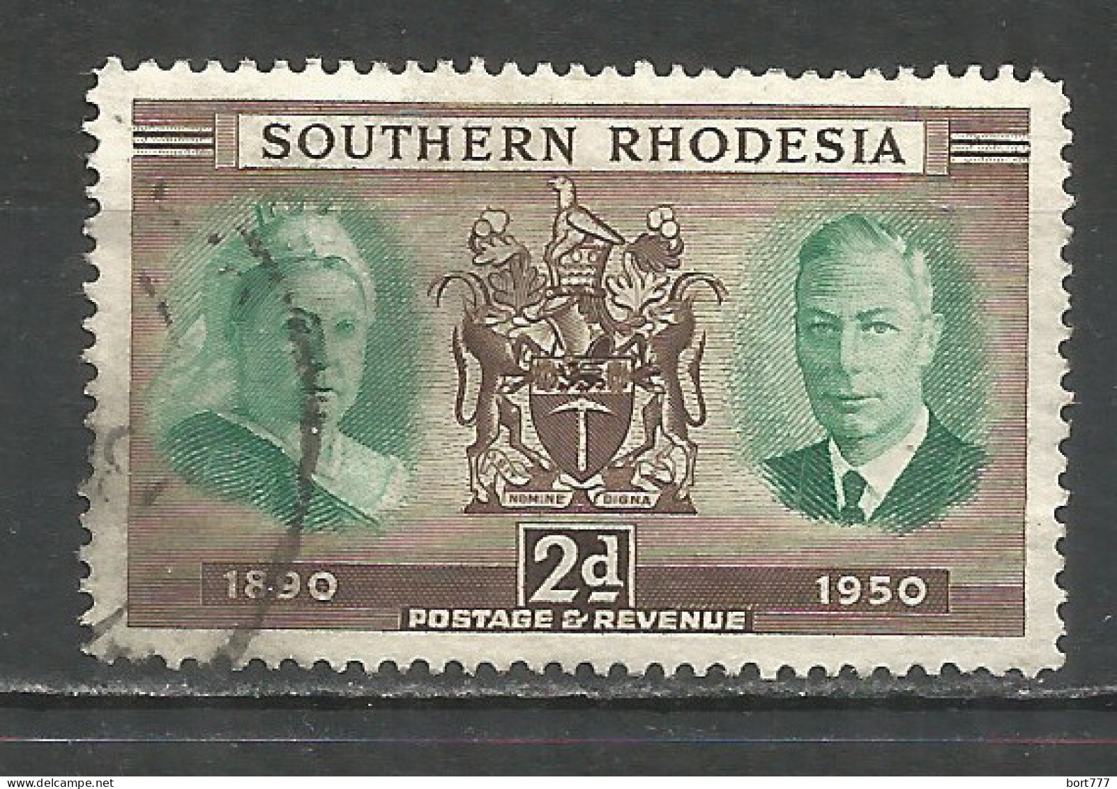 Southern Rodesia 1950 Used Stamp - Southern Rhodesia (...-1964)