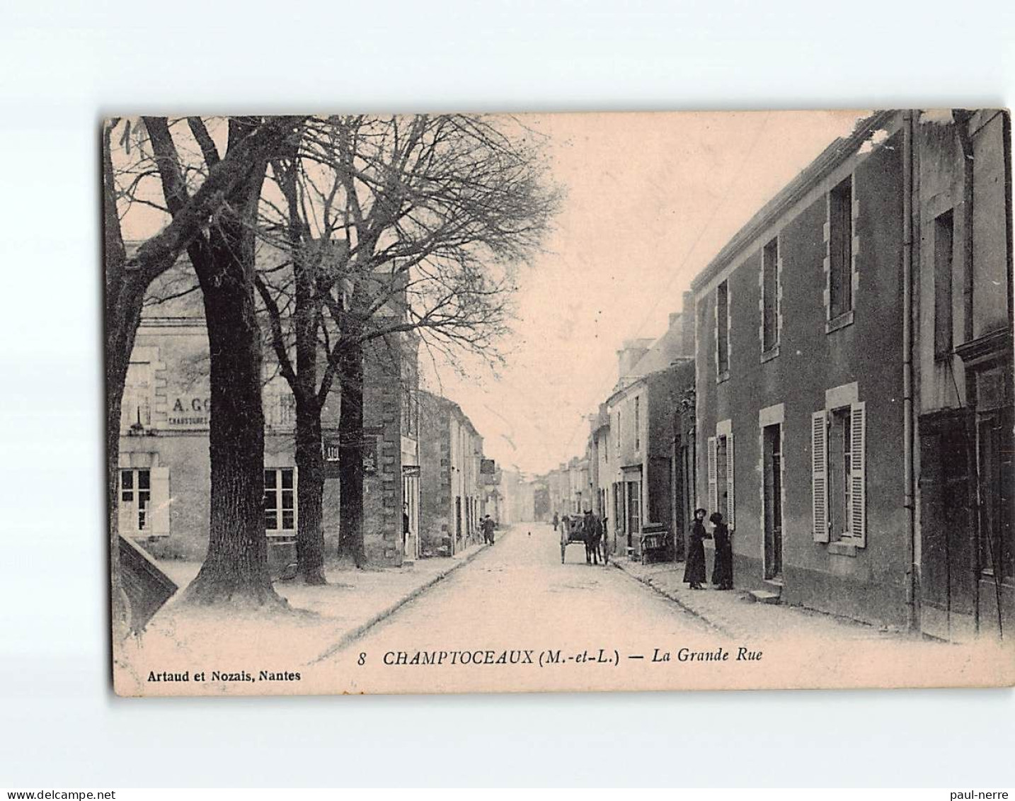 CHAMPTOCEAUX : La Grande Rue - Très Bon état - Champtoceaux