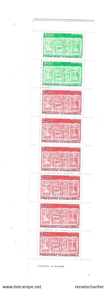 Carnet De 8 Timbres-poste.17 FF.MNH,Neuf Sans Charnière.Yvert 356/7. - Postzegelboekjes