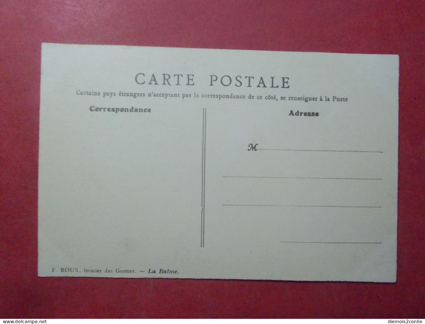 Carte Postale CPA - LA BALME (38) - Caravane Allant Aux Petits Bassins (B278) - La Balme-les-Grottes