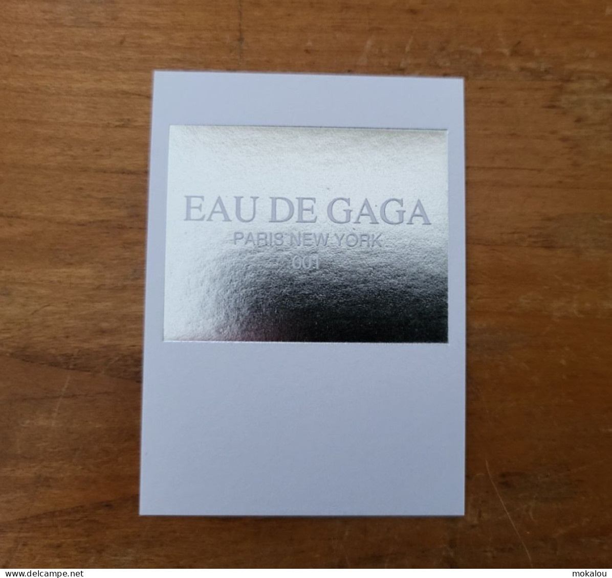 Carte Lady Gaga Eau De Gaga - Modern (ab 1961)