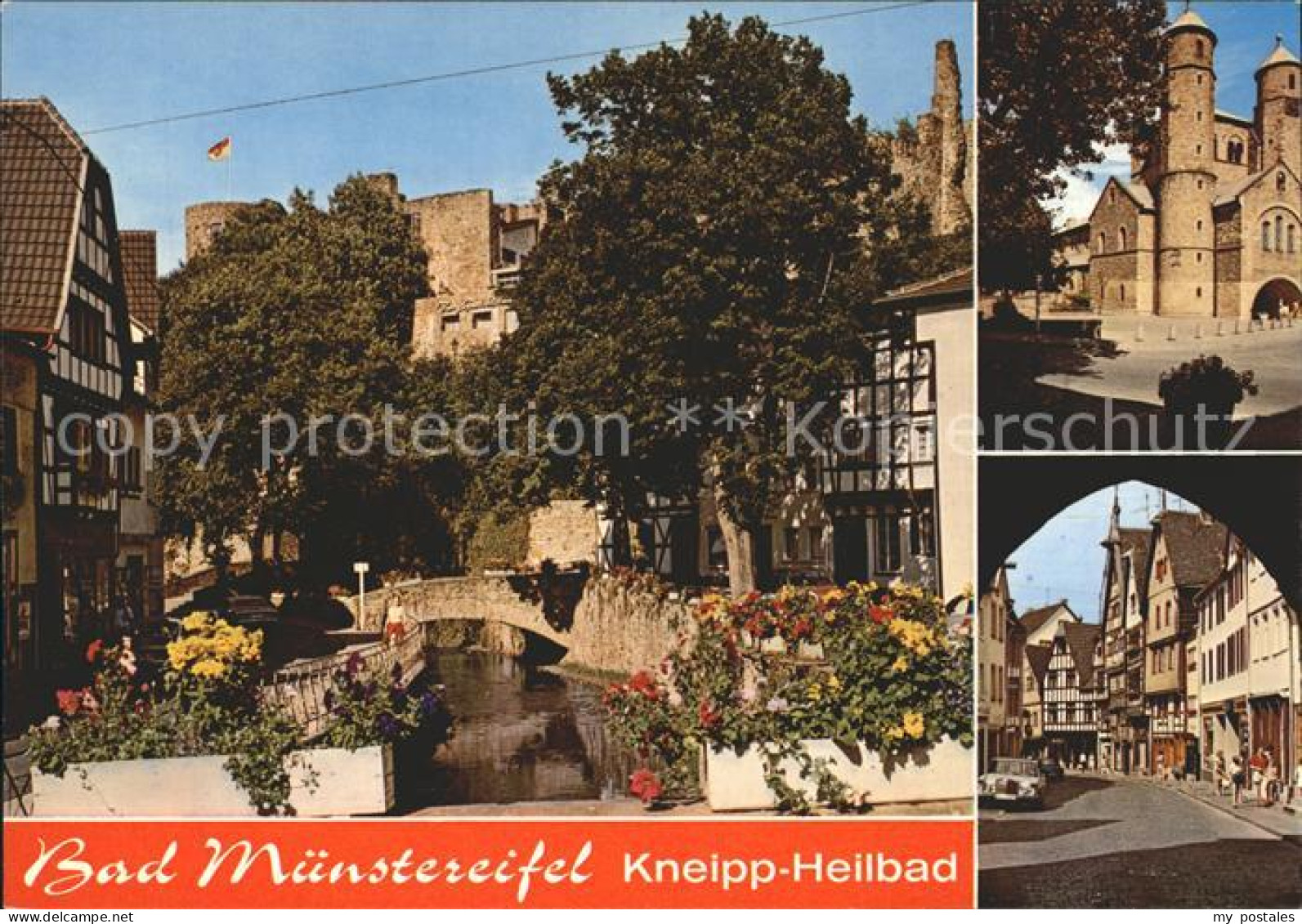 72286570 Bad Muenstereifel Wertherstrasse Mit Burg Stiftskirche Orchheimerstrass - Bad Muenstereifel