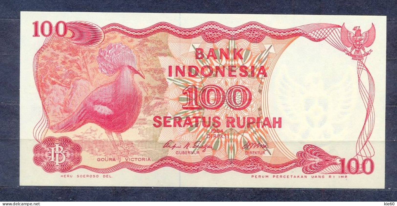 Indonesia - 1984 - 100 Rupiah...  P122b ..UNC - Indonesië