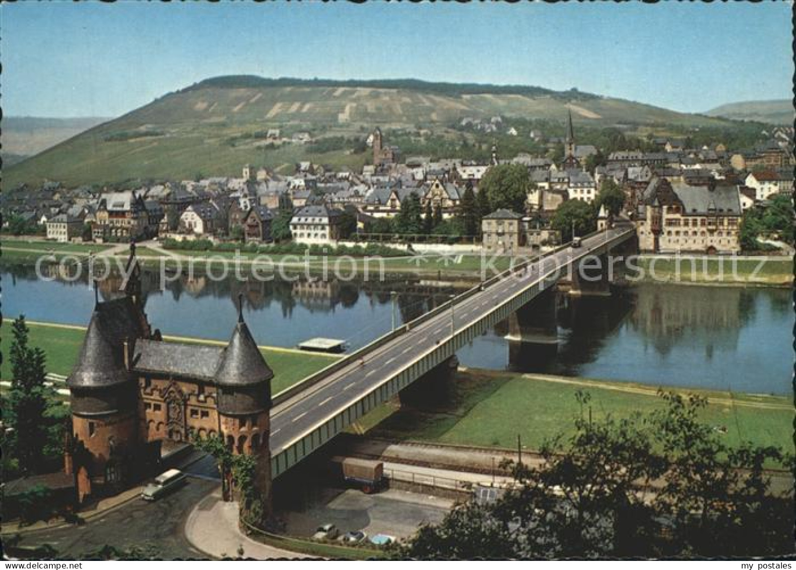 72286525 Traben-Trarbach Fliegeraufnahme Mit Bruecke Mosel Traben-Trarbach - Traben-Trarbach