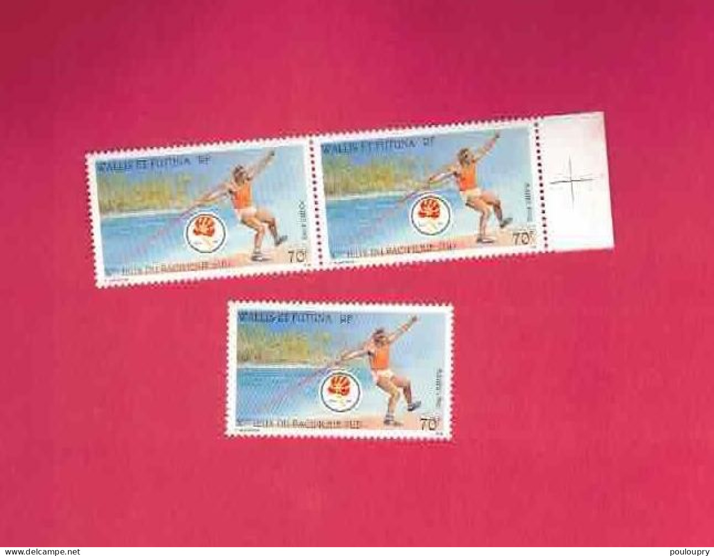 YT N° 479** En Paire BDF + 1 - 10ème Jeux Du Pacifique Sud - Unused Stamps
