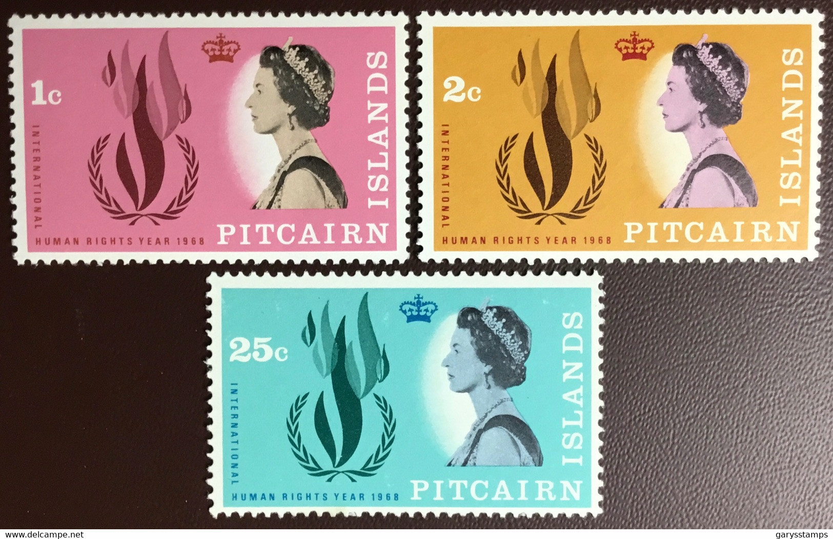 Pitcairn Islands 1968 Human Rights MNH - Pitcairn