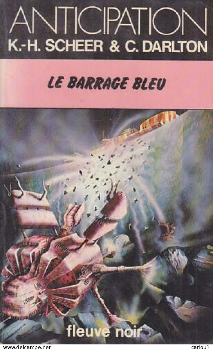 C1 Scheer Darlton PERRY RHODAN 46 Le Barrage Bleu FNA 882 1978 EO Port Inclus - Fleuve Noir